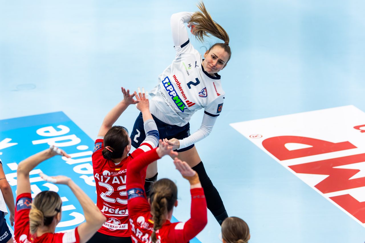 15.02.2026, GER, Handball, Frauen, Saison 2025/2026, EHF European League , Gruppenphase, Thueringer HC - Motherson Mosonmagyarovari KC