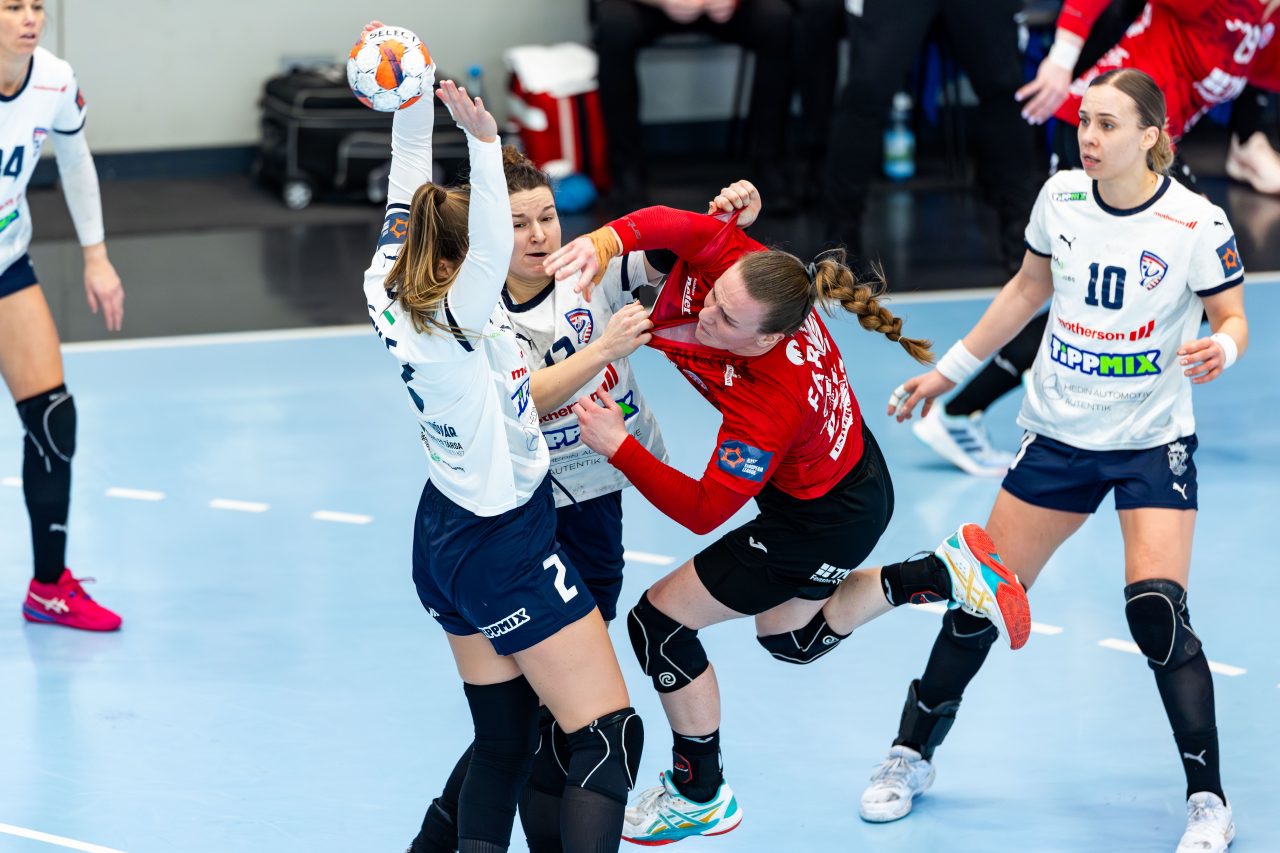 15.02.2026, GER, Handball, Frauen, Saison 2025/2026, EHF European League , Gruppenphase, Thueringer HC - Motherson Mosonmagyarovari KC