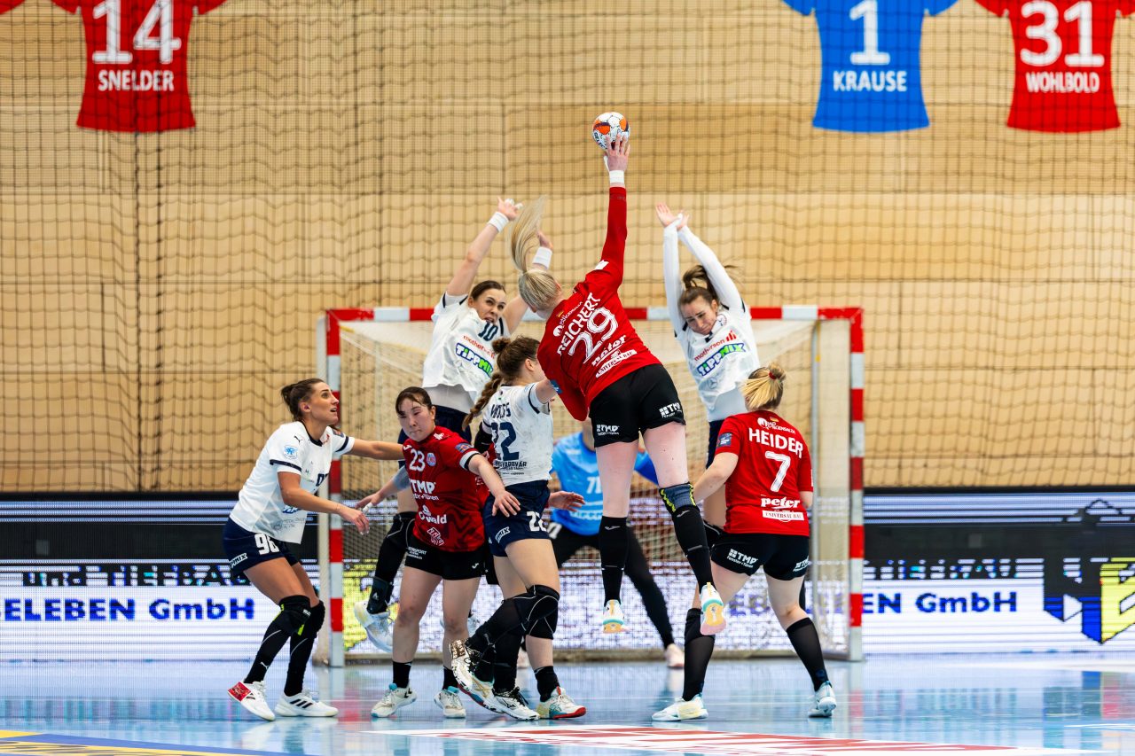 15.02.2026, GER, Handball, Frauen, Saison 2025/2026, EHF European League , Gruppenphase, Thueringer HC - Motherson Mosonmagyarovari KC