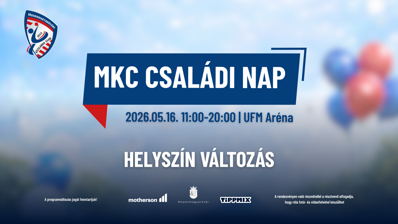 Helyszínváltozás az MKC Családi Napon